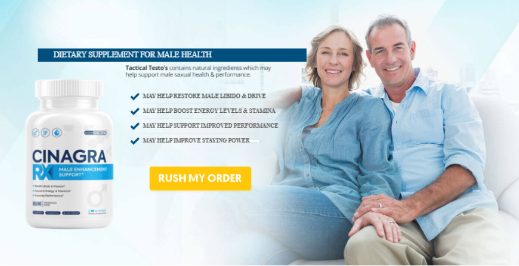 Cinagra RX Male Enhancement Official Website & Where To Buy?