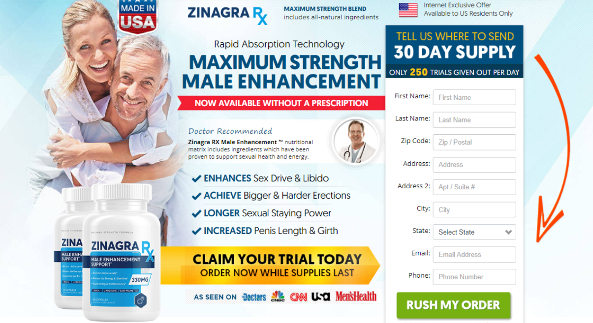 Zinagra RX Male Enhancement - Take advantage of this offer - Produtor -  Eventos e Conteúdos na Sympla